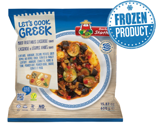 BARBA STATHIS BRIAM MIXED VEGETABLES CASSEROLE 600g