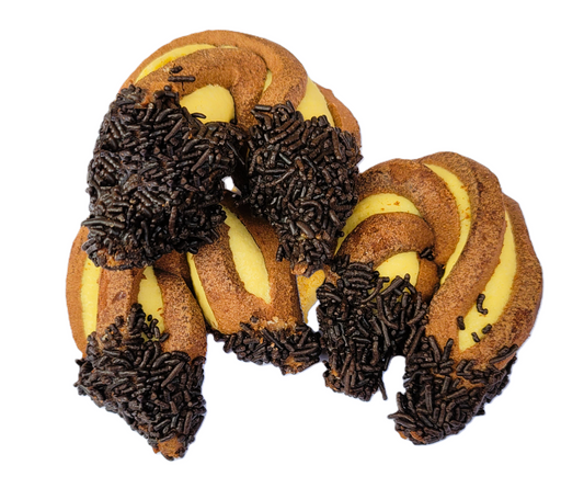 CHOCOLATE ORANGE HORSESHOE TRUFFLE COOKIES 1lbs