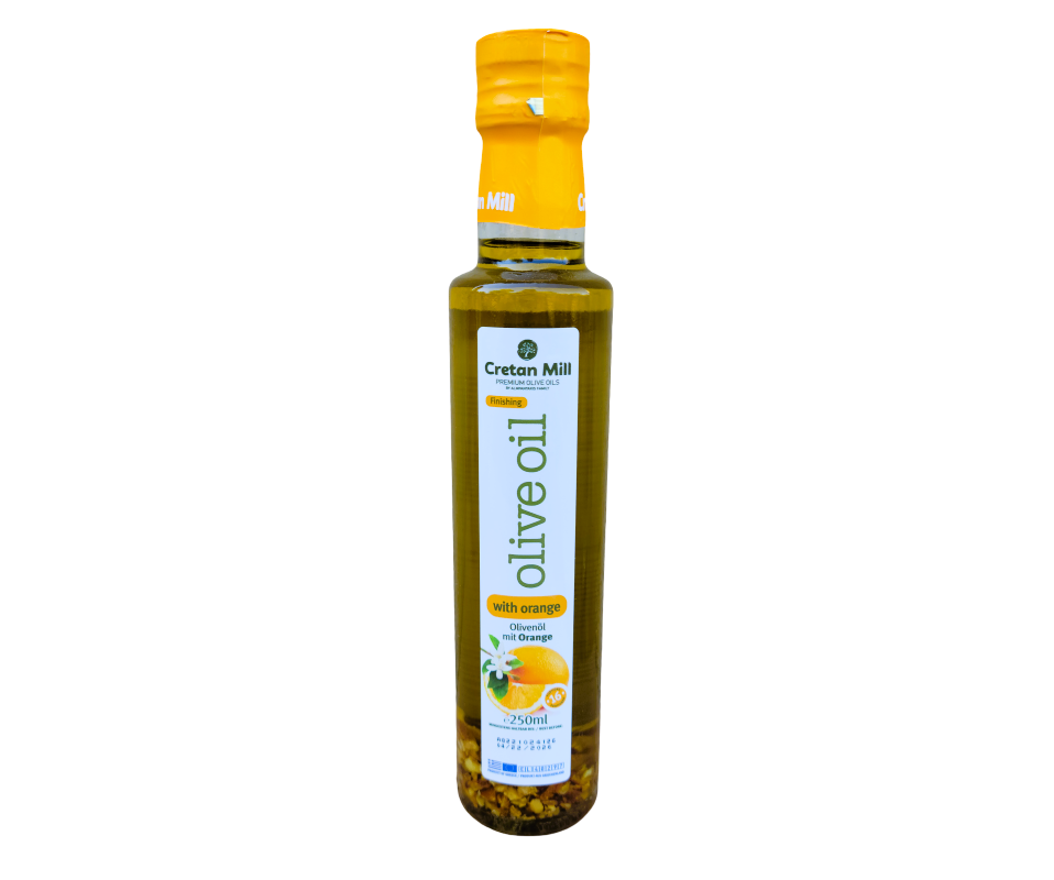 CRETAN MILL INFUSED EXTRA VIRGIN OLIVE OIL 250ml