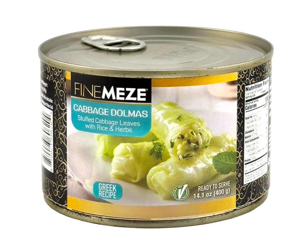 FINEMEZE STUFFED CABBAGE LEAVES WITH RICE 400g
