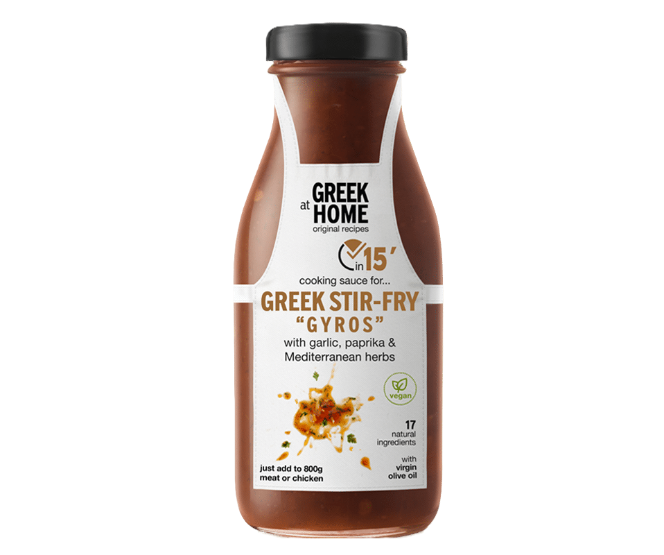 GREEK AT HOME STIR-FRY GYROS COOKING SAUCE 255g