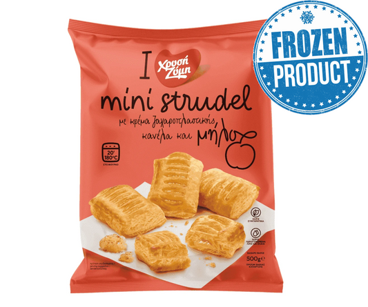 HRISI ZIMI MINI STRUDELS APPLE CINNAMON 500g