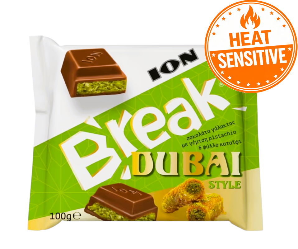 ION BREAK DUBAI CHOCOLATE BAR 100g