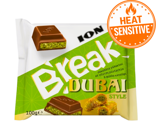 ION BREAK DUBAI CHOCOLATE BAR 100g