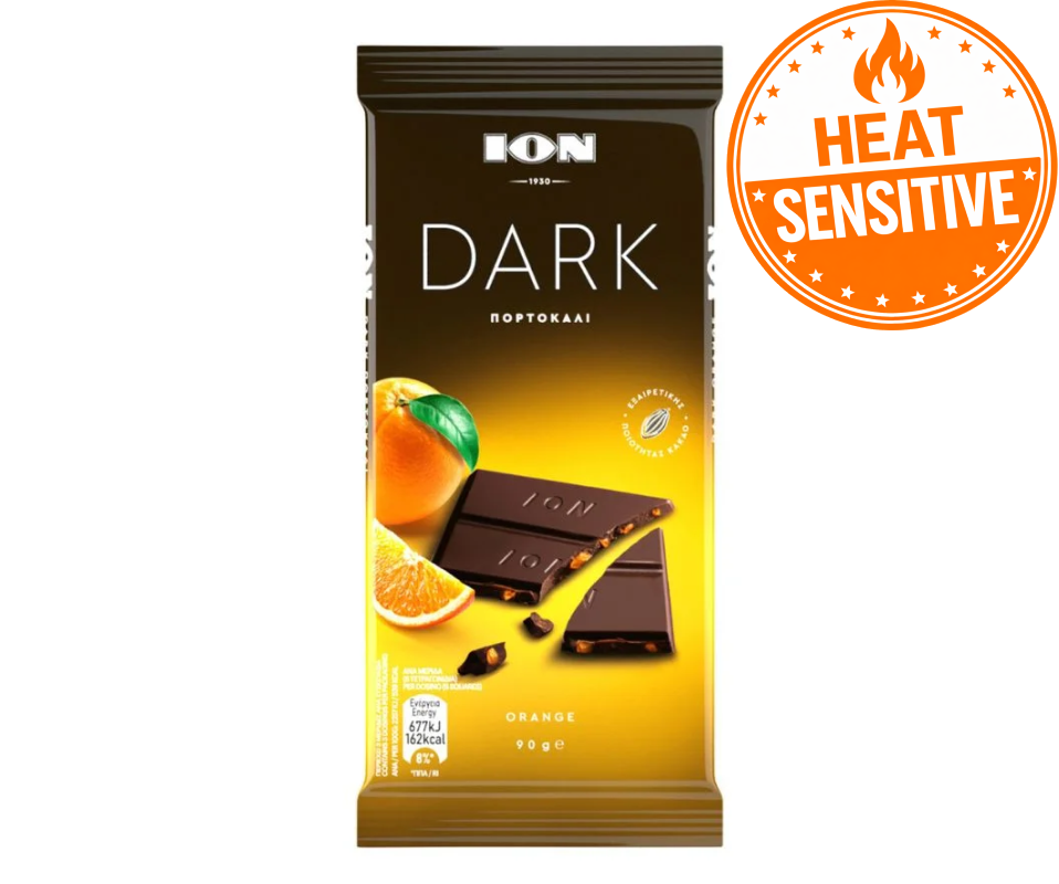 ION DARK CHOCOLATE BARS 90g