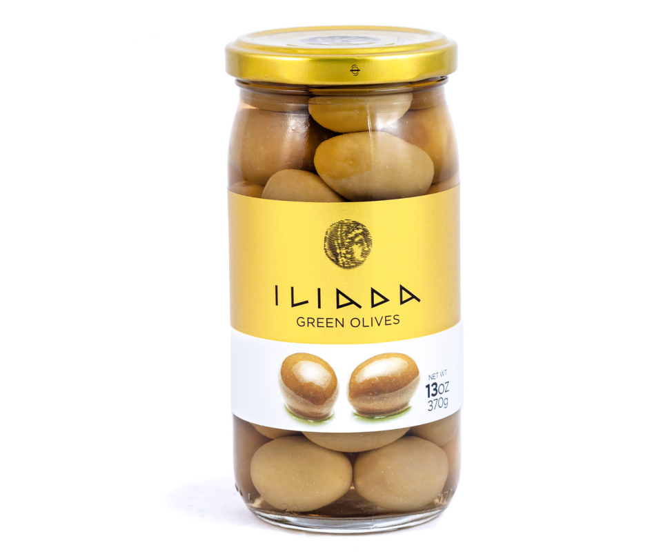 ILIADA GREEN OLIVES 370g