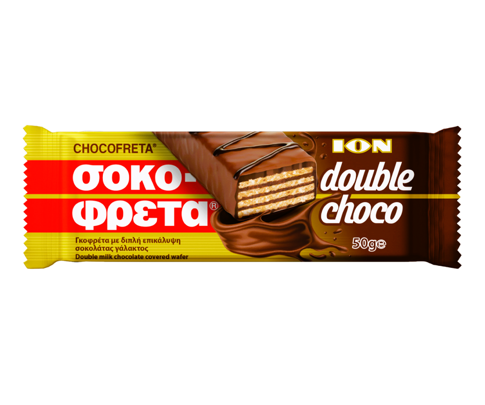 ION DOUBLE CHOCO CHOCOFRETA 50g
