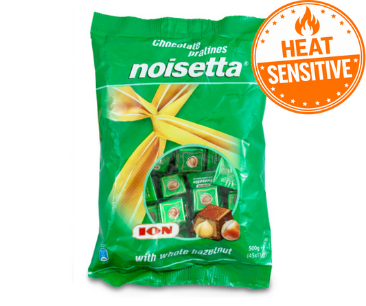 ION NOISETTA CHOCOLATE PRALINES WITH WHOLE HAZELNUTS 500g