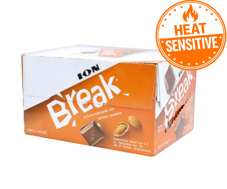 ION BREAK CHOCOLATE BARS 85g