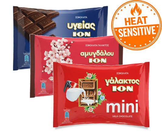 ION MINI CHOCOLATE BARS 400g