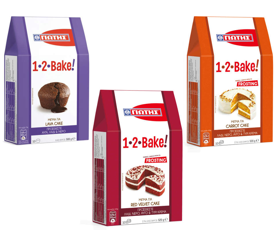 JOTIS 1·2·BAKE CAKE MIX 500g