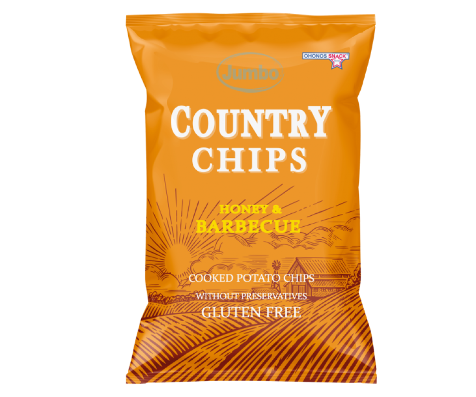 JUMBO HONEY & BARBEQUE CHIPS 150g