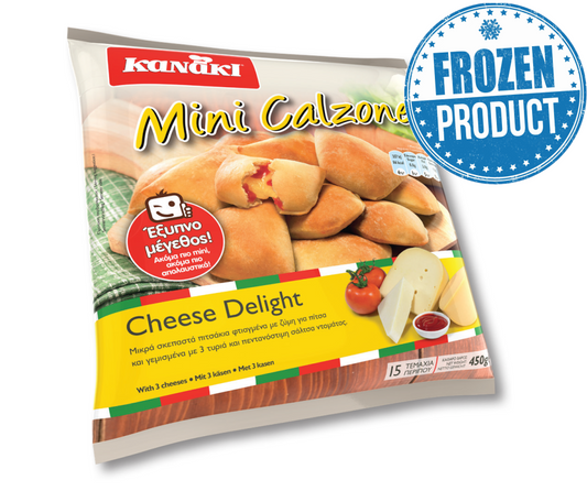 KANAKI MINI CALZONE CHEESE DELIGHT 450g