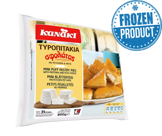 KANAKI MINI PUFF PASTRY FETA CHEESE PIES 800g