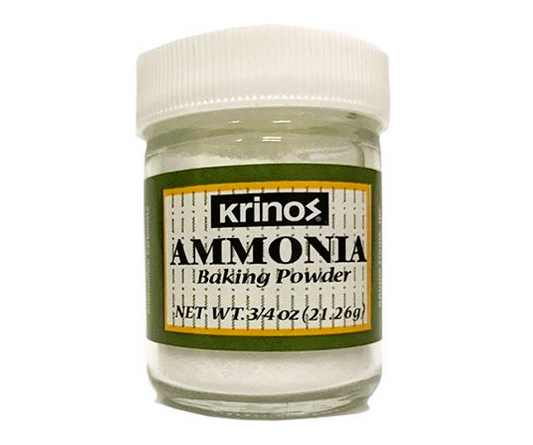 KRINOS AMMONIA BAKING POWDER 0.75oz