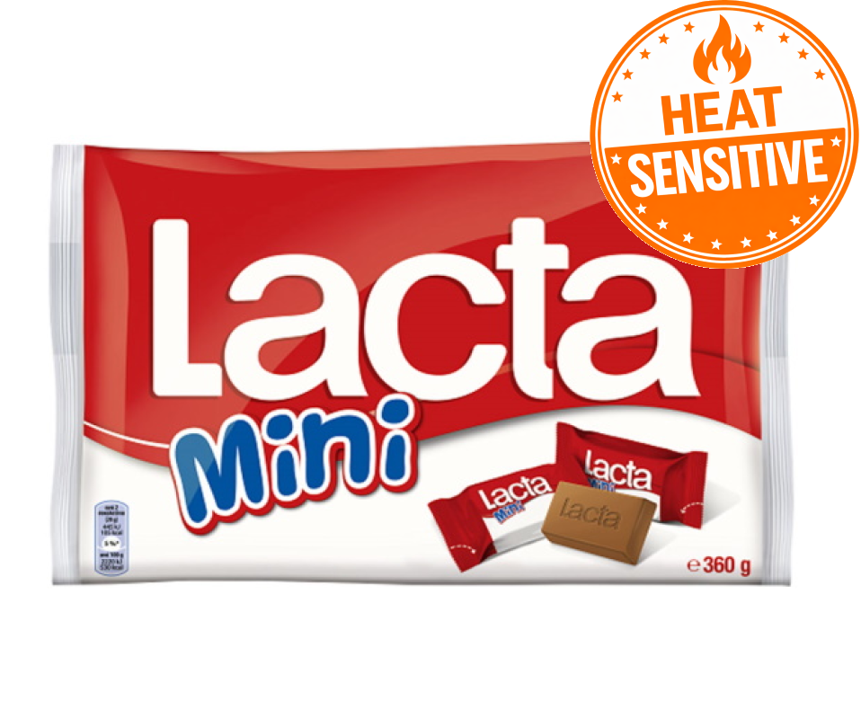 LACTA MINI CHOCOLATE BARS 360g