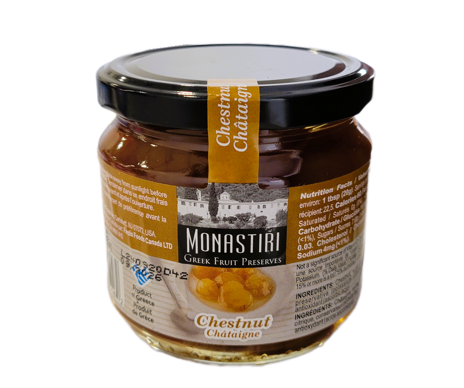 MONASTIRI CHESTNUT PRESERVES 16oz