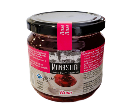 MONASTIRI ROSE PRESERVES 16oz