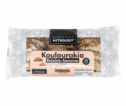 MYTHOLOGY KOULOURAKIA RAISINS-SESAME 430g
