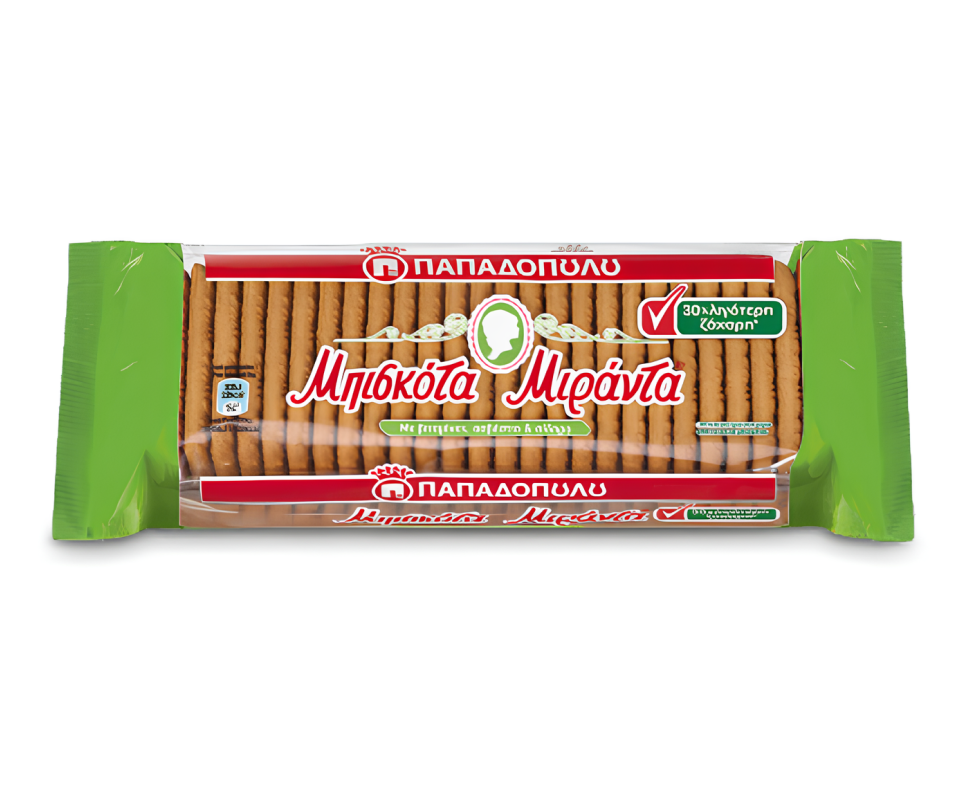 PAPADOPOULOU MIRANDA BISCUITS 250g