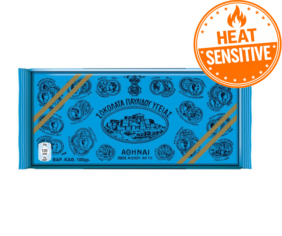 PAVLIDIS DARK CHOCOLATE BARS 100g