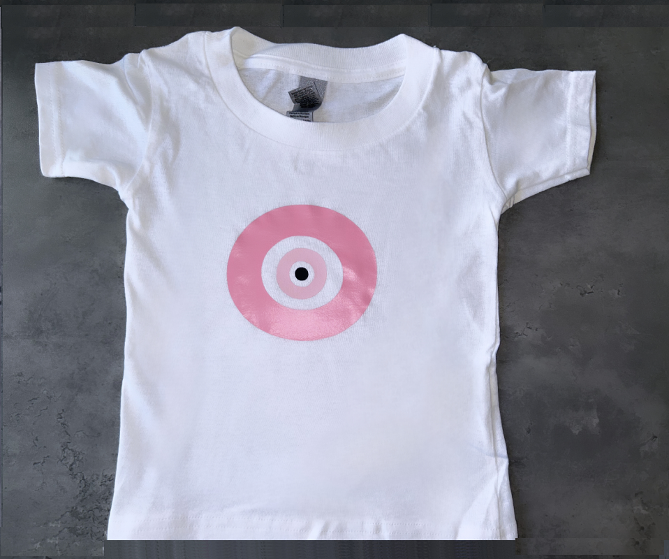 PINK EVIL EYE T-SHIRT