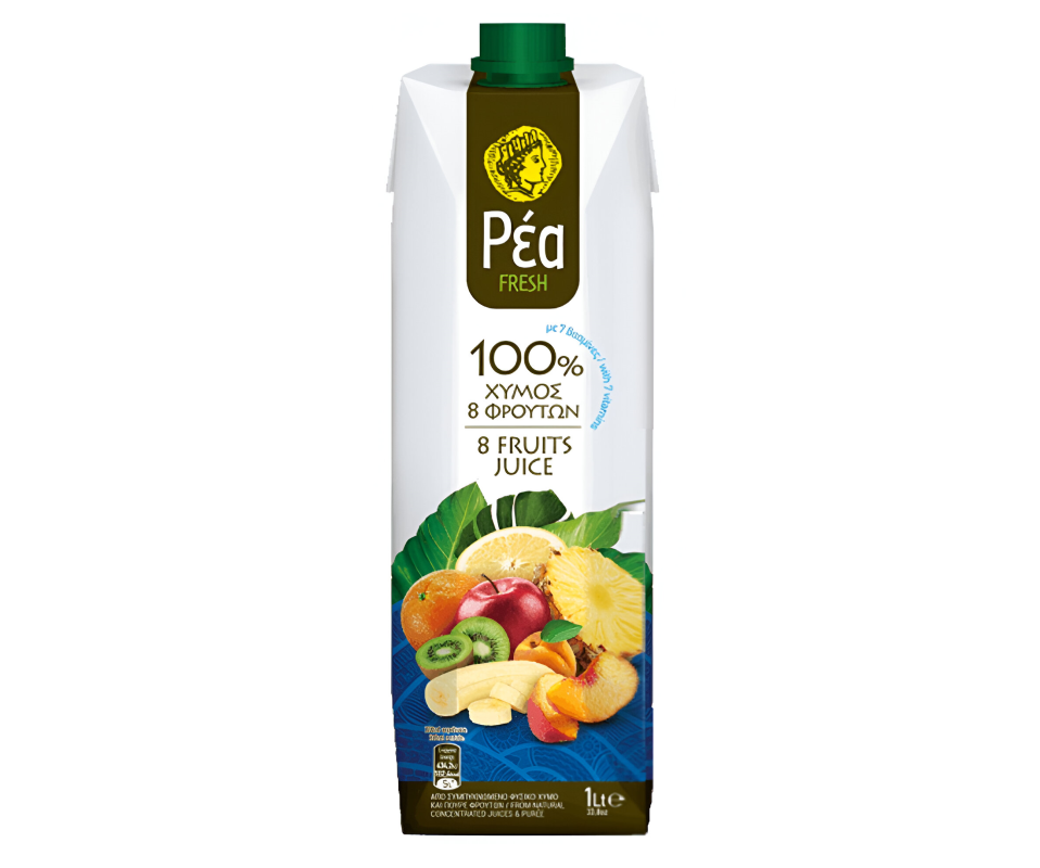 REA 8 FRUITS JUICE 1L