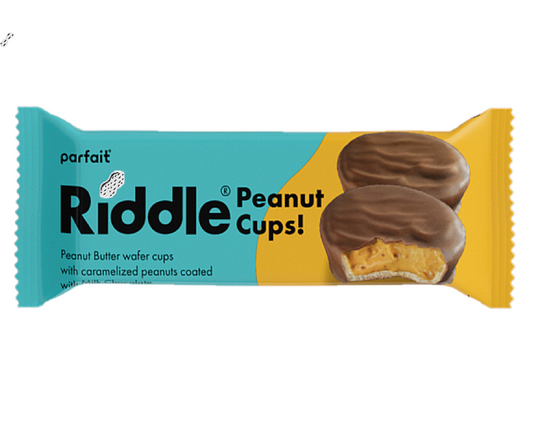 RIDDLE PEANUT BUTTER WAFER CUPS 45g