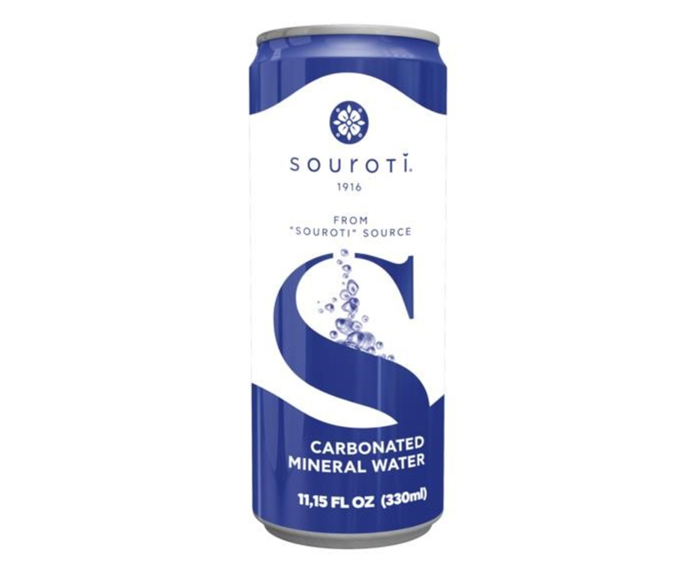 SOUROTI CARBONATED NATURAL MINERAL WATER 6-PACK/330ml (LIMIT: 2)