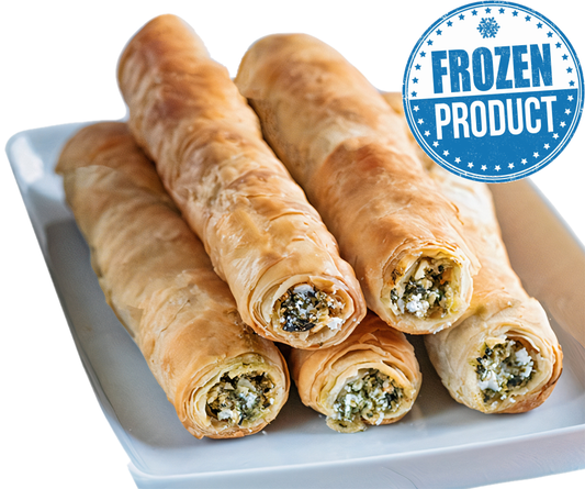 PHYLLO ROLL WITH SPINACH, MIZITHRA & FETA 6-PACK/3.5oz