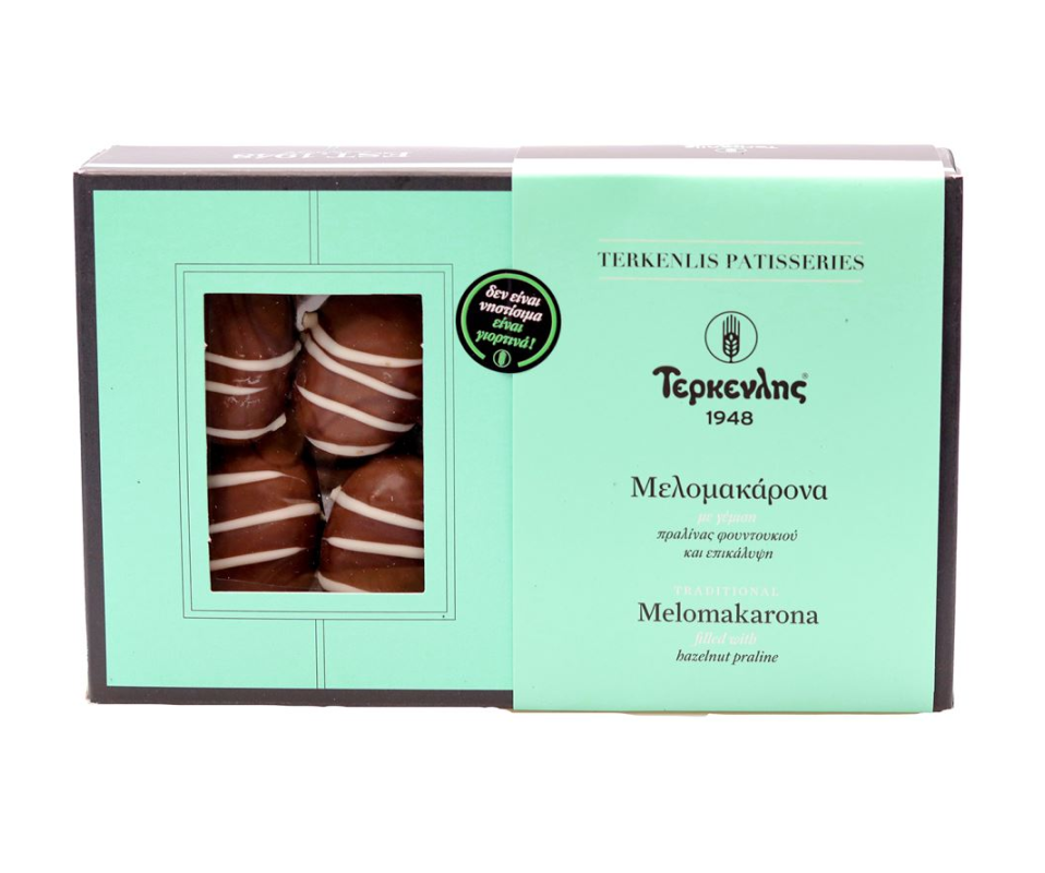 TERKENLIS MELOMAKARONA WITH HAZELNUT PRALINE 600g