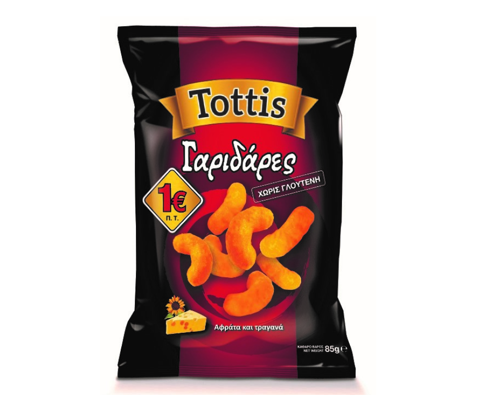 TOTTIS CHEESE PUFFS 85g