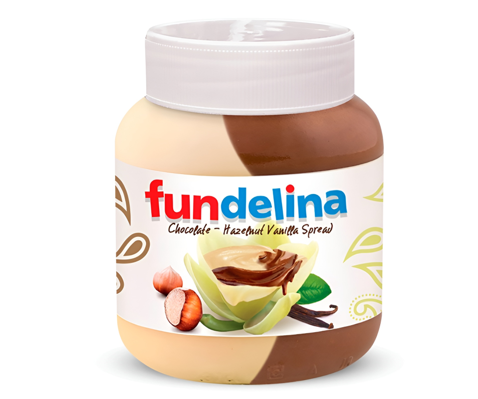 FUNDELINA CHOCOLATE-HAZELNUT VANILLA SPREAD 370g