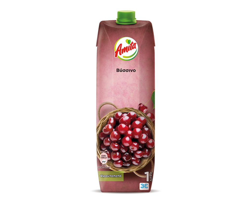 AMITA SOUR CHERRY JUICE 1L