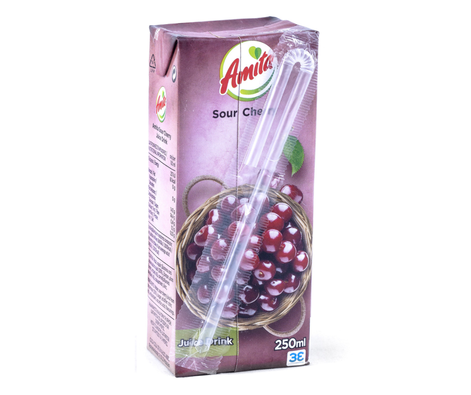 AMITA SOUR CHERRY JUICEBOX 250ml