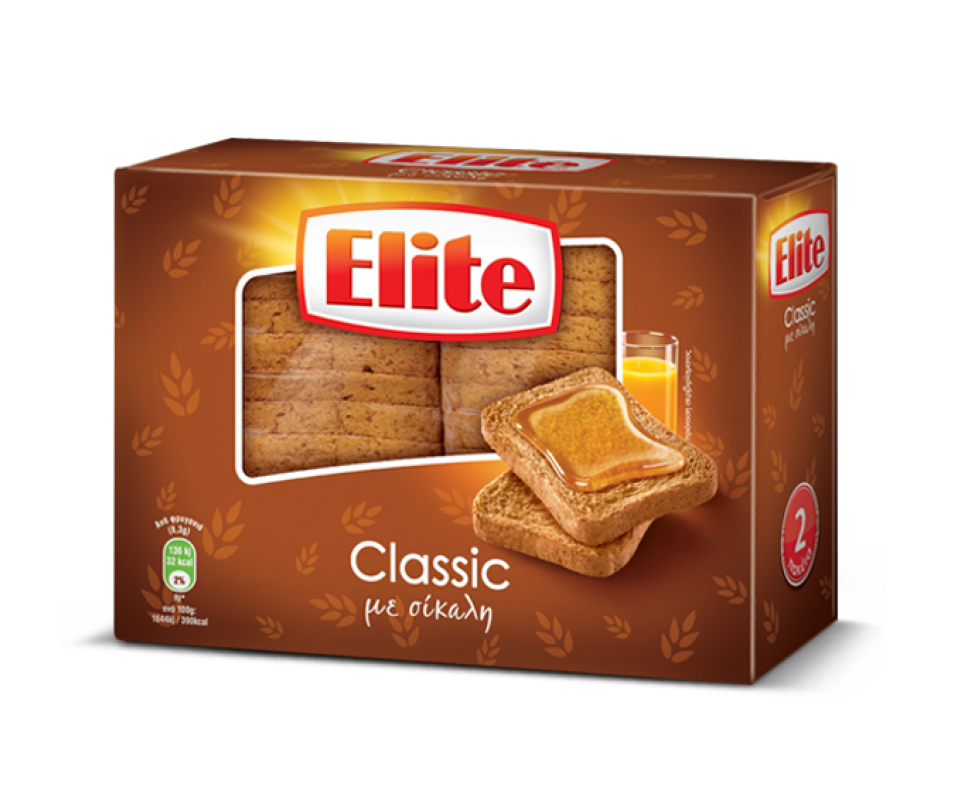 ELITE RYE TOAST RUSKS 180g