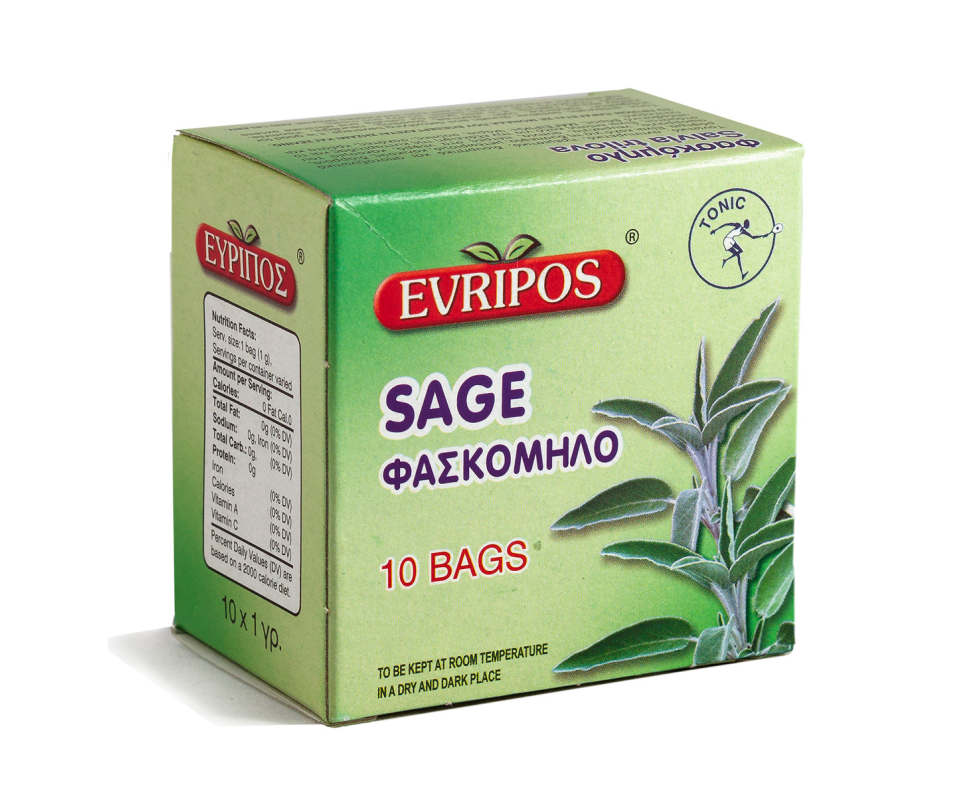 EVRIPOS SAGE TEA 10 BAGS