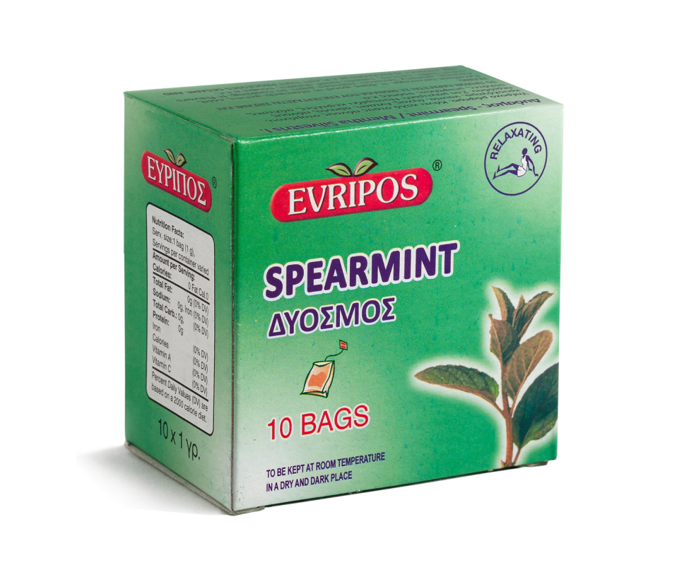 EVRIPOS SPEARMINT TEA 10 BAGS