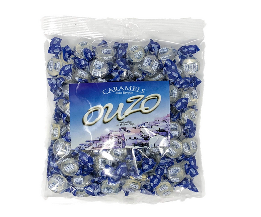 Krinos Ouzo Flavored Cinnamon Hard Candy, 10.6 oz (300g