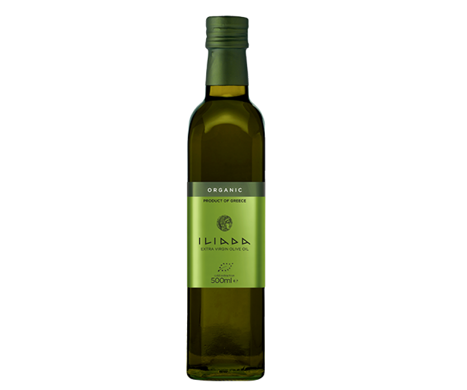 ILIADA ORGANIC EXTRA VIRGIN OLIVE OIL 500ml