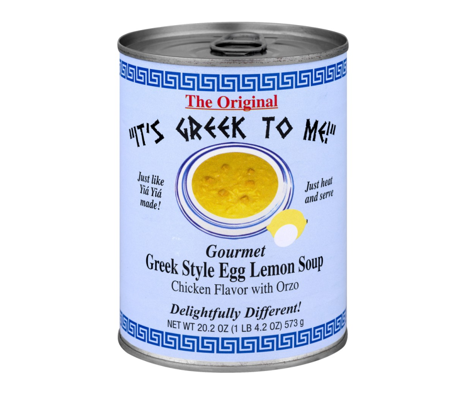 IT'S GREEK TO ME EGG LEMON SOUP 20oz