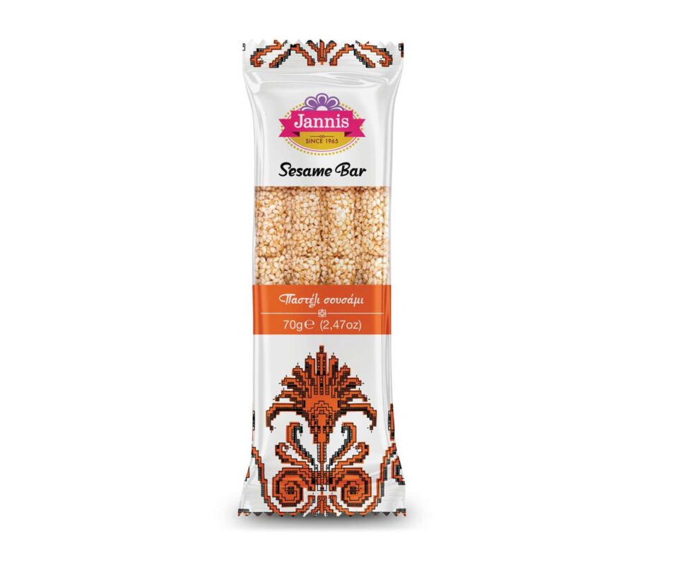 JANNIS PASTELI SESAME BAR 70g