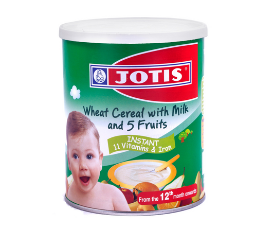 JOTIS WHEAT CEREAL WITH MILK & 5 FRUITS 300g