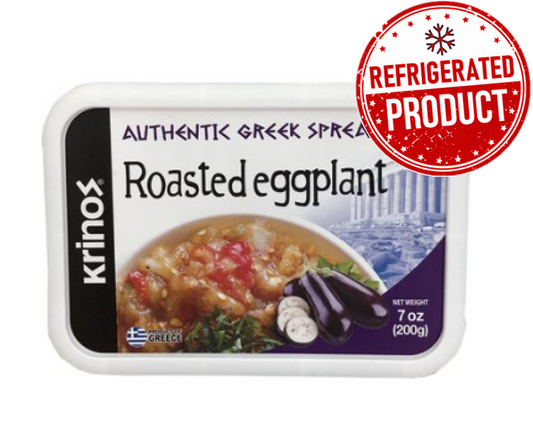 KRINOS ROASTED EGGPLANT SPREAD 7oz