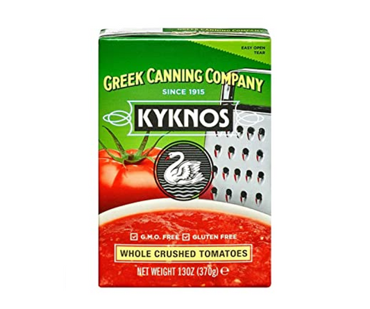 KYKNOS WHOLE CRUSHED TOMATOES 370g