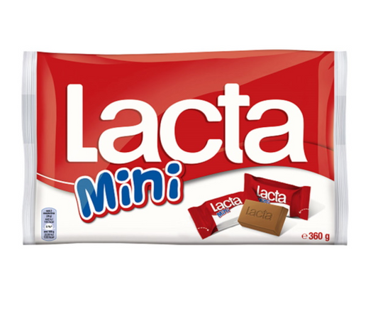 LACTA MINI CHOCOLATE BARS 360g