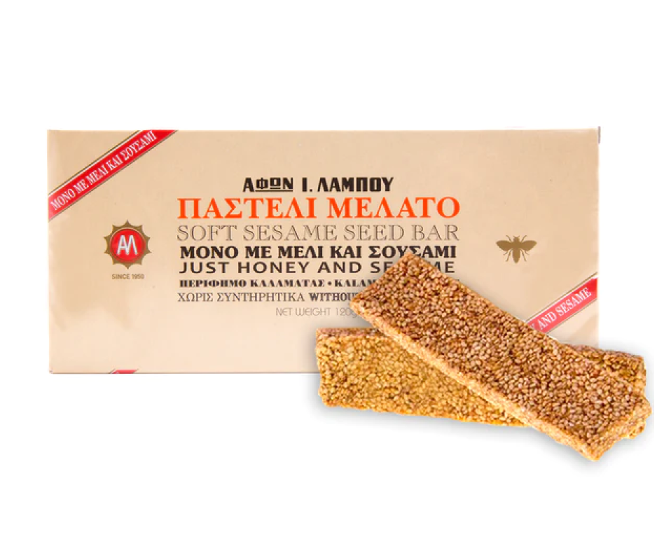 LAMPOU SOFT SESAME SEED PASTELI BAR 120g