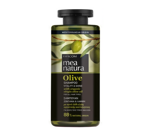 MEA NATURA ORGANIC OLIVE OIL SHAMPOO 300ml