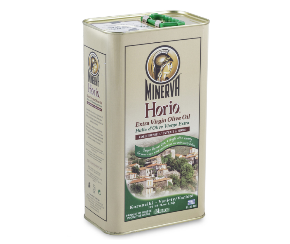 MINERVA HORIO EXTRA VIRGIN OLIVE OIL 3L – GOGREEK