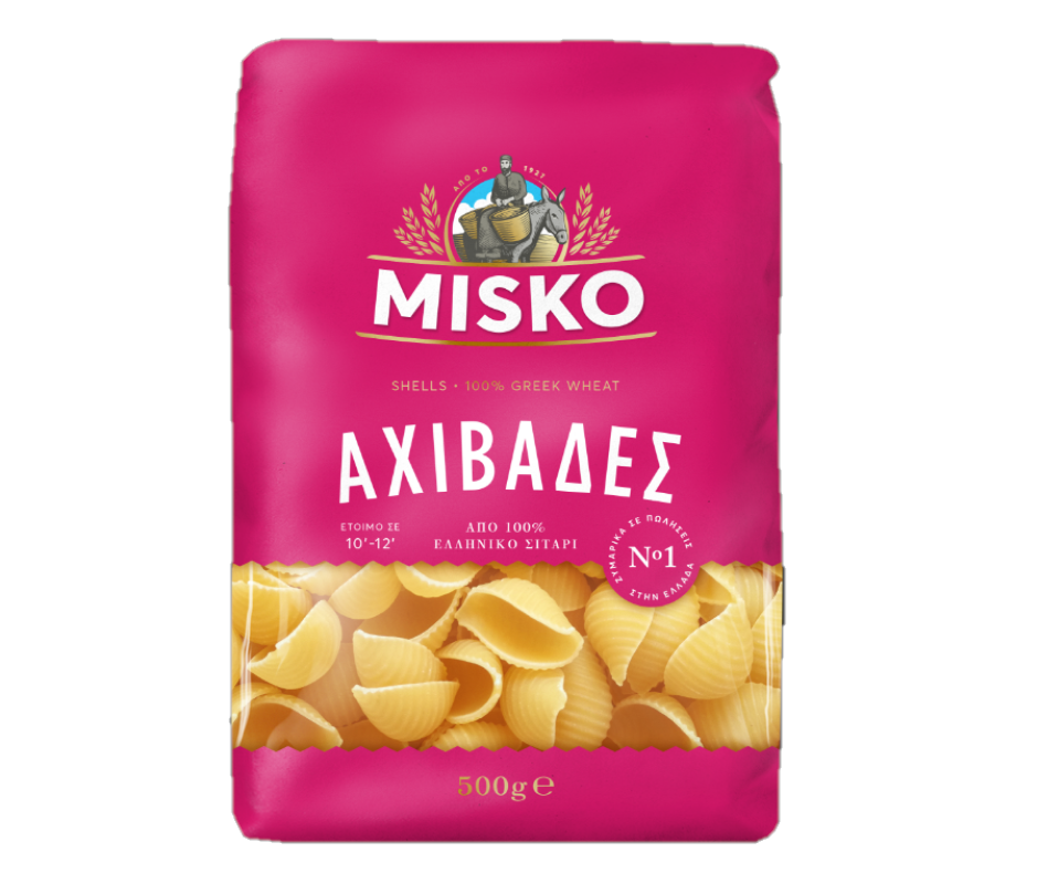 MISKO AHIVADES (SHELLS) 500g